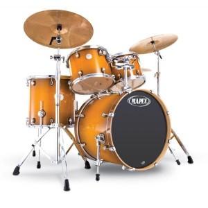 Foto BATERIA MAPEX MERIDIAN MAPLE MP5225IT SIENNA BURST.
