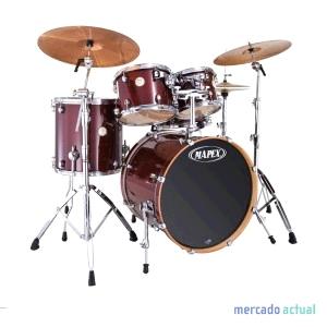 Foto bateria mapex mp5255cy cherry red standard