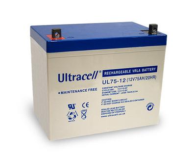 Foto Bateria recargable 12v 75ah 75a UL75 12 solar eolico acumula