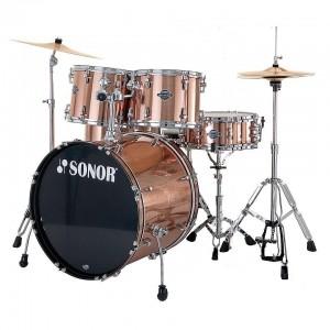 Foto BATERIA SONOR SMART FORCE BRUSHED COPPER STAGE 1.