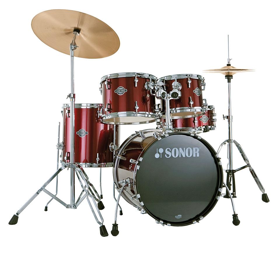 Foto Baterias Completas Sonor Bateria Smart Force Studio Wine Red