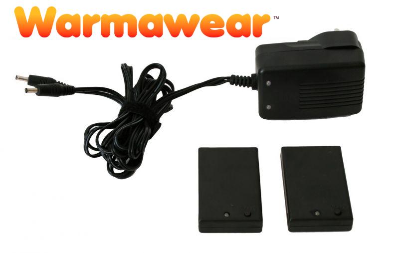 Foto Baterias Recargables Li-Po y cargador para guantes Warmawear