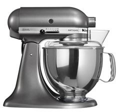 Foto BATIDORA AMASADORA KITCHENAID 5KSM150 PLAT