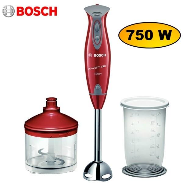 Foto Batidora Bosch varilla MSM-65PER ROJA + PICADORA
