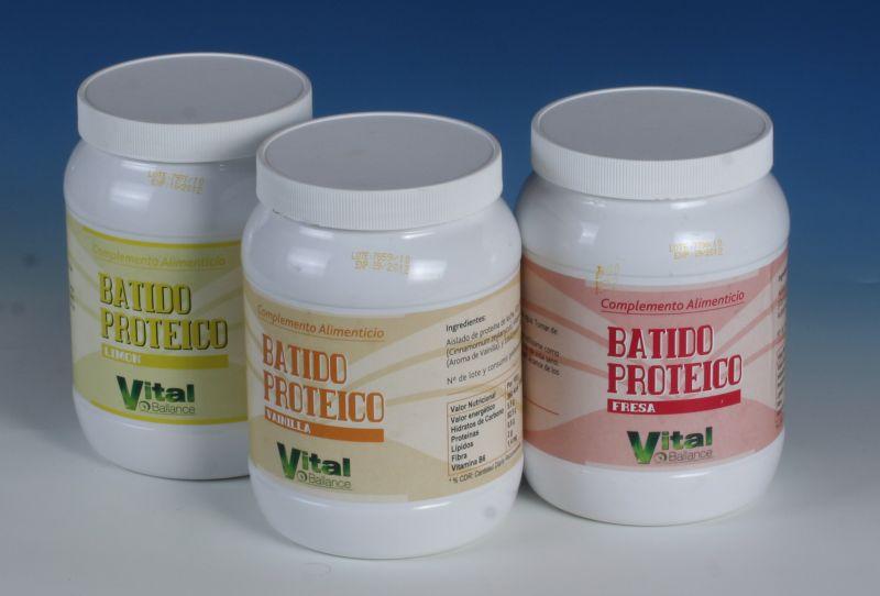 Foto Batidos proteicos sabor fresa