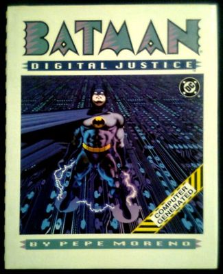 Foto Batman - Digital Justice - Pepe Moreno - Canada Dc Comics 1990 - Comp. Generated