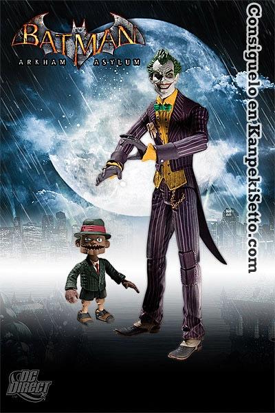 Foto Batman Arkham Asylum Serie 1 Figura The Joker With Scarface 17 Cm