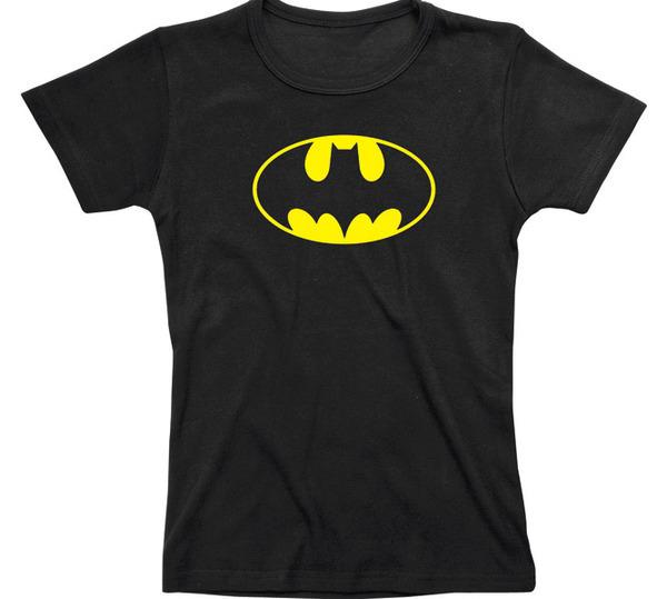 Foto Batman Camiseta Chica Batgirl Classic Logo Talla M