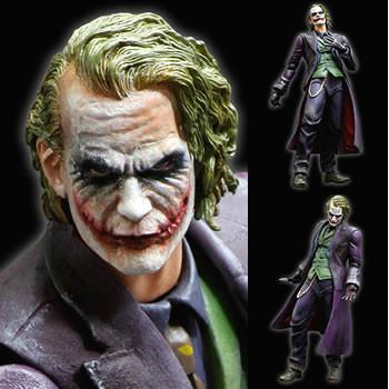 Foto Batman Dark Knight Joker Play Arts [kai] Figura 24cm Pvc De Square-enix