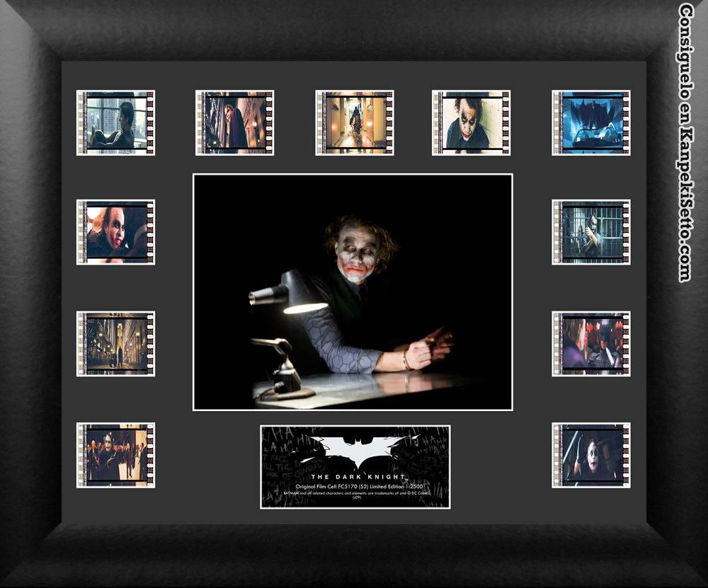 Foto Batman The Dark Knight Recortes De Carrete En Caja De Madera Joker