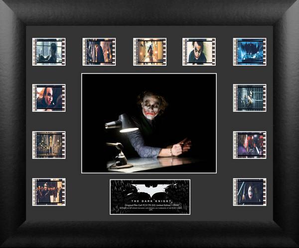 Foto Batman The Dark Knight Recortes De Carrete En Caja De Madera Joker