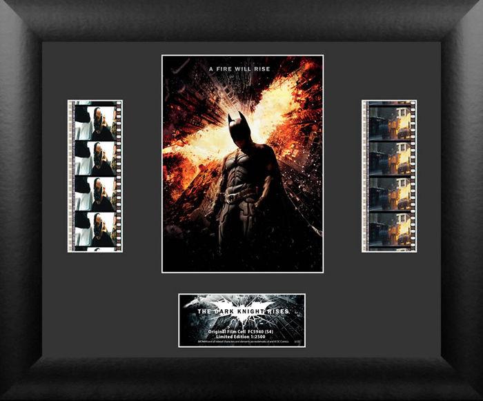 Foto Batman The Dark Knight Rises Recortes De Carrete En Caja De Madera Dou
