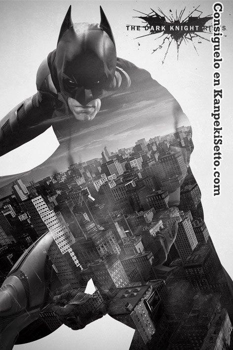 Foto Batman The Dark Knight Rises Set De 5 PÓsteres City Silhouette 61 X 91 Cm