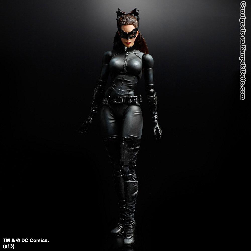 Foto Batman The Dark Knight Trilogy Play Arts Kai Figura Catwoman 21 Cm