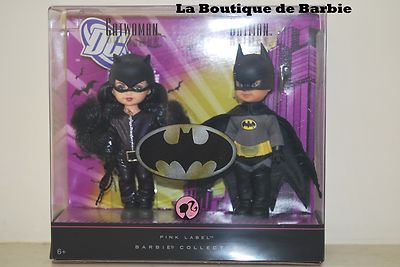Foto batman & catwoman, kelly doll and tommy doll barbie giftset mattel  n2689 2008