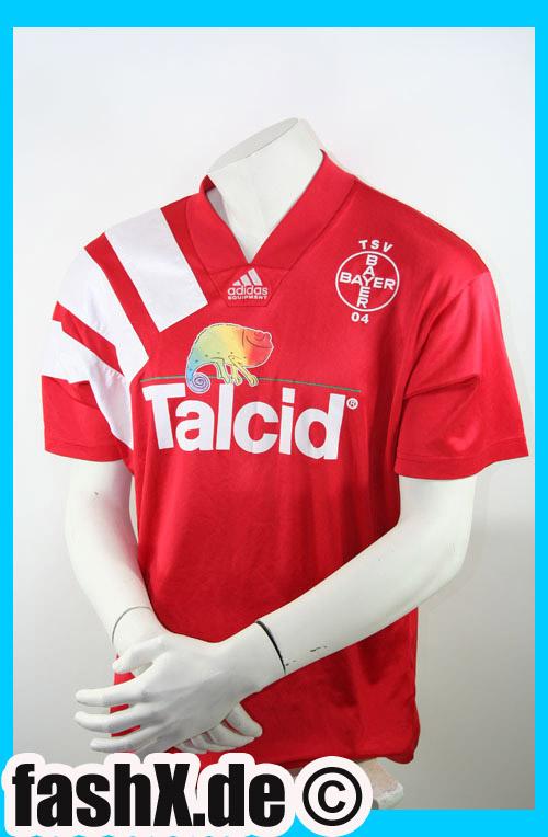 Foto Bayer Lerverkusen Match-Worn camiseta talla L talcid Adidas