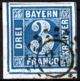 Foto Bayern 3 Kreuzer 1850/58