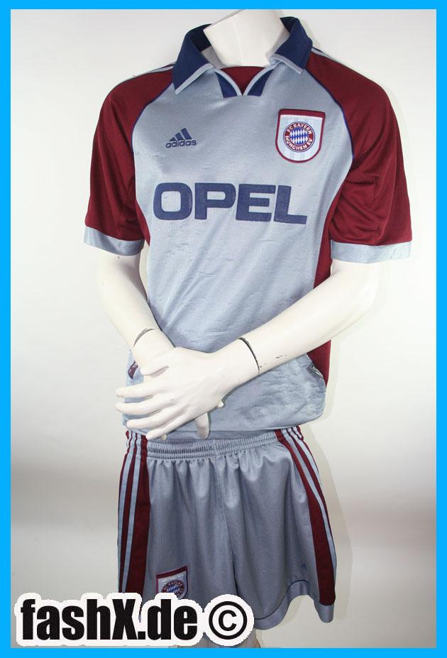 Foto Bayern München camiseta Adidas 1999/00 CL Final 11 Effenberg