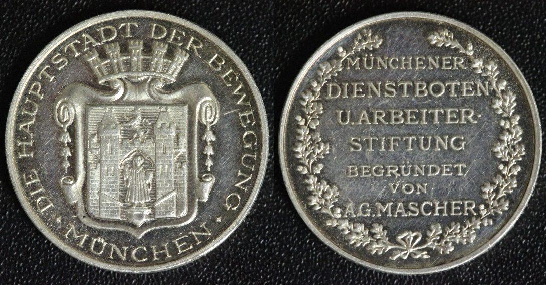 Foto Bayern München, Stadt Ag-Medaille o J