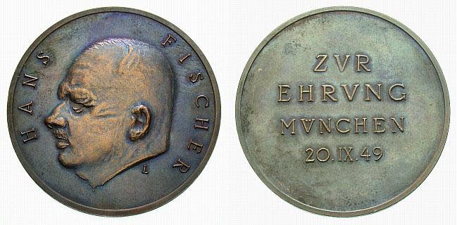 Foto Bayern-München, Stadt Bronze-Medaille 1949