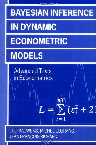 Foto Bayesian Inference in Dynamic Econometric Models (Advanced Texts in Econometrics)