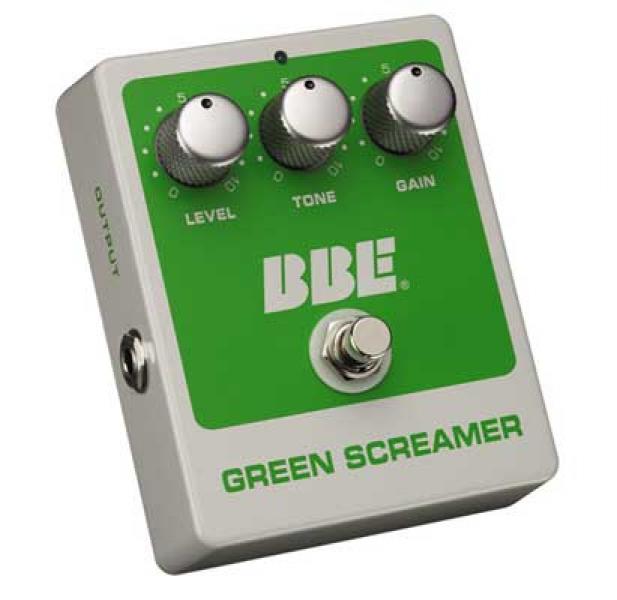 Foto BBE GREENSCREAMER - pedal de overdrive efectos para guitarra eléctrica