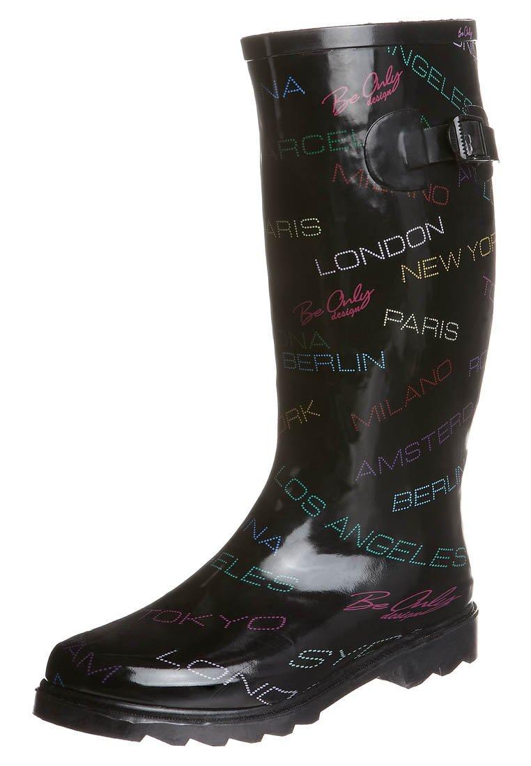 Foto Be Only World Botas De Agua Negro 38