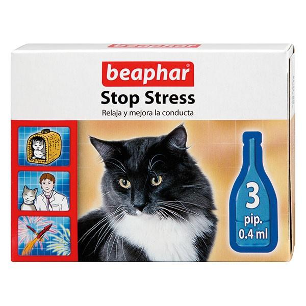 Foto Beaphar pipetas stop stress 3 pipetas x 0,4 ml