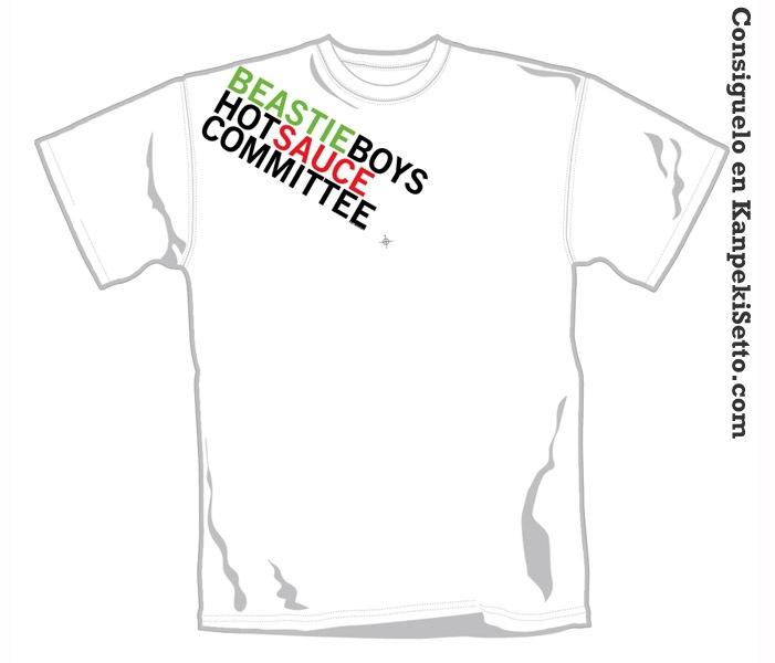 Foto Beastie Boys Camiseta Shoulder Text Talla M