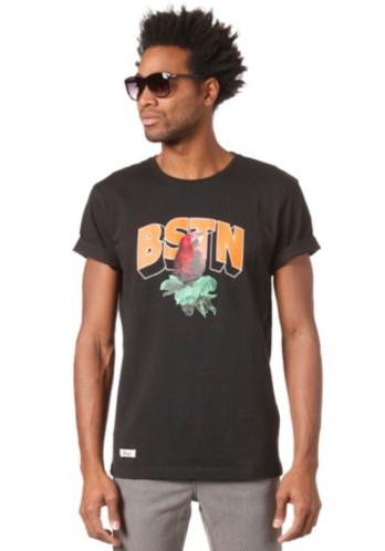 Foto Beastin BSTN Tosh S/S T-Shirt black/orange