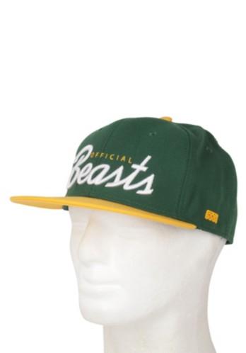 Foto Beastin Official Beasts Snap Back Cap green/yellow/white