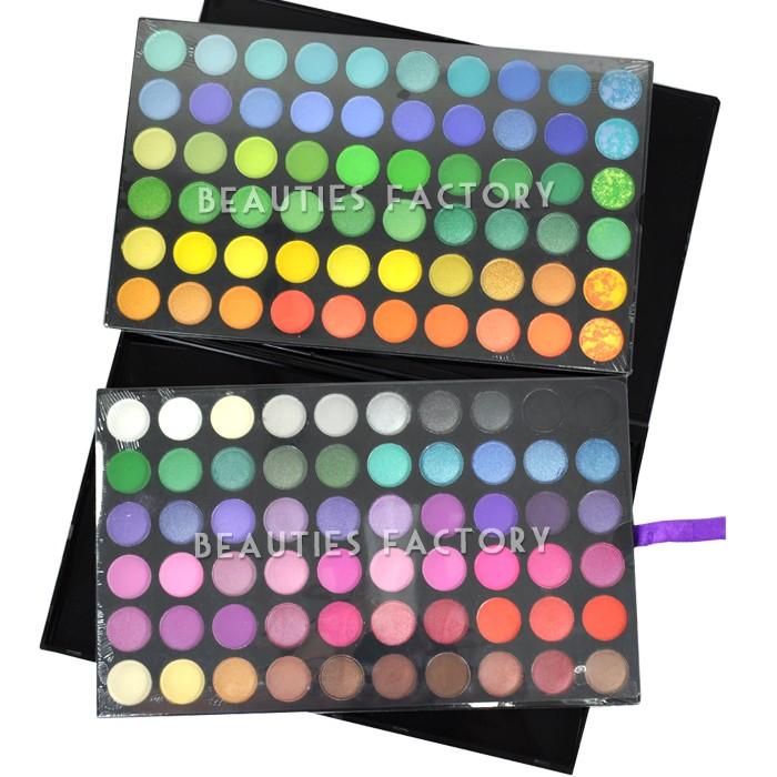 Foto Beauties Factory - Paleta de 120 Sombras de Ojos - Essentials (Version 1)