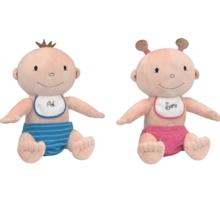 Foto bebé due peluche pol y sara (1ud.)