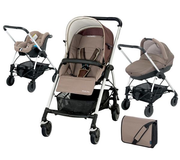 Foto Bebe Confort Pack trio Streety Plus Walnut Brown