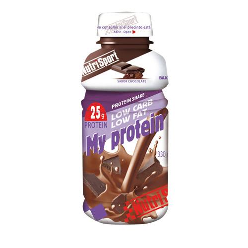 Foto Bebida NutriSport My Protein sabor chocolate (12 botellas)