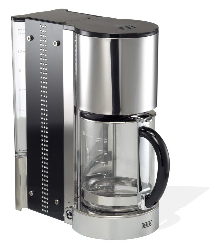 Foto Beem Star*Elements W10.001 - Máquina de café de 12 tazas con cristales Swarovski® color negro y plata [importado]