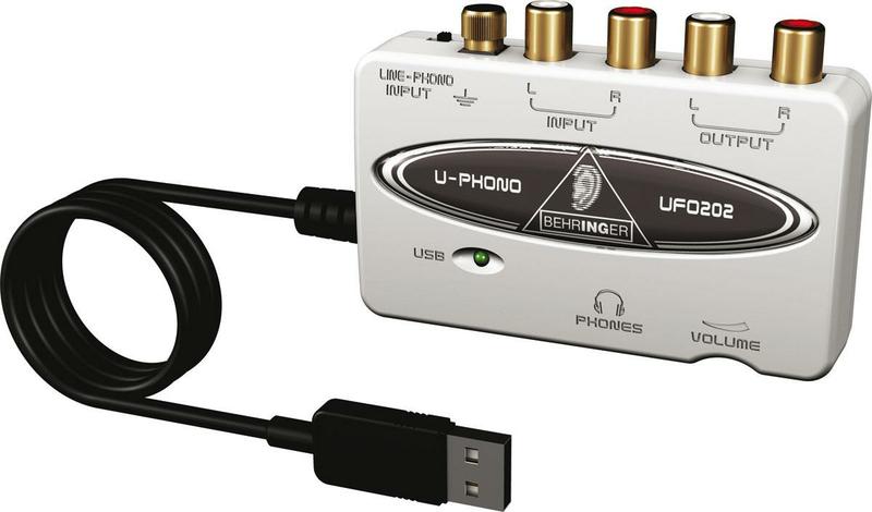 Foto Behringer Eurosound U-Phono Ufo202 Interfaz de Audio Usb