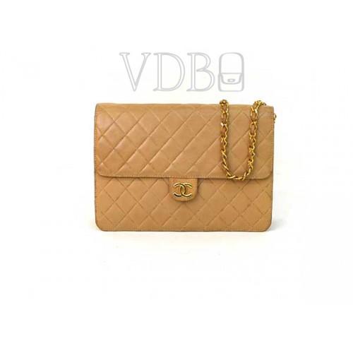 Foto Beige Classic Flap Chanel Handbag