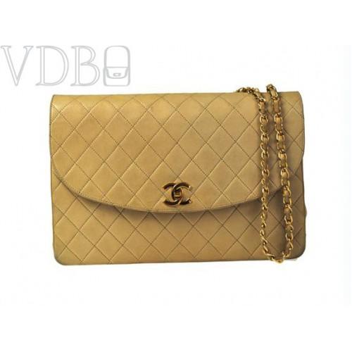 Foto Beige Classic Single Flap Chanel Bag