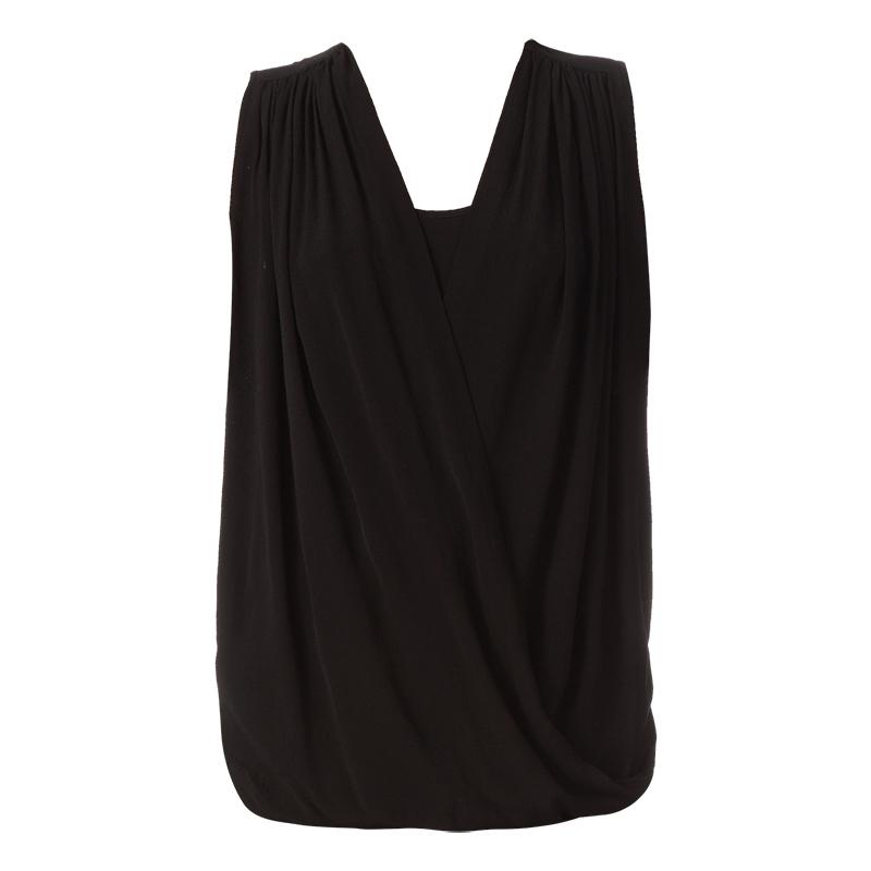 Foto Bel Air Top de mangas cortas - rhubarbe - Negro