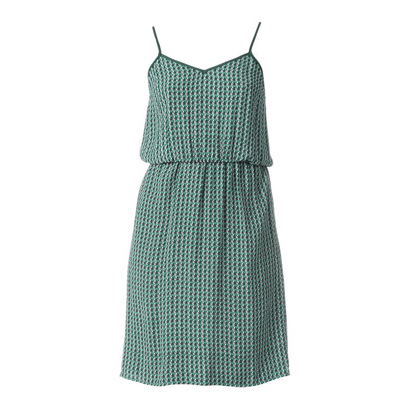 Foto Bel Air vestido trapecio - cendrillon - Verde