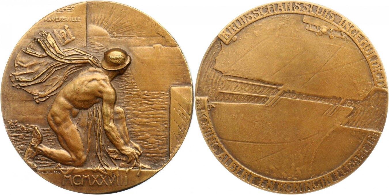Foto Belgien-Antwerpen, Stadt Bronzemedaille 1928