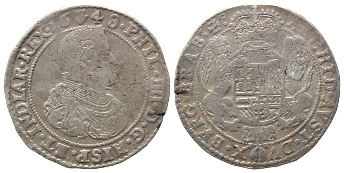Foto Belgien, Brabant, Dukaton 1648, Antwerpen,