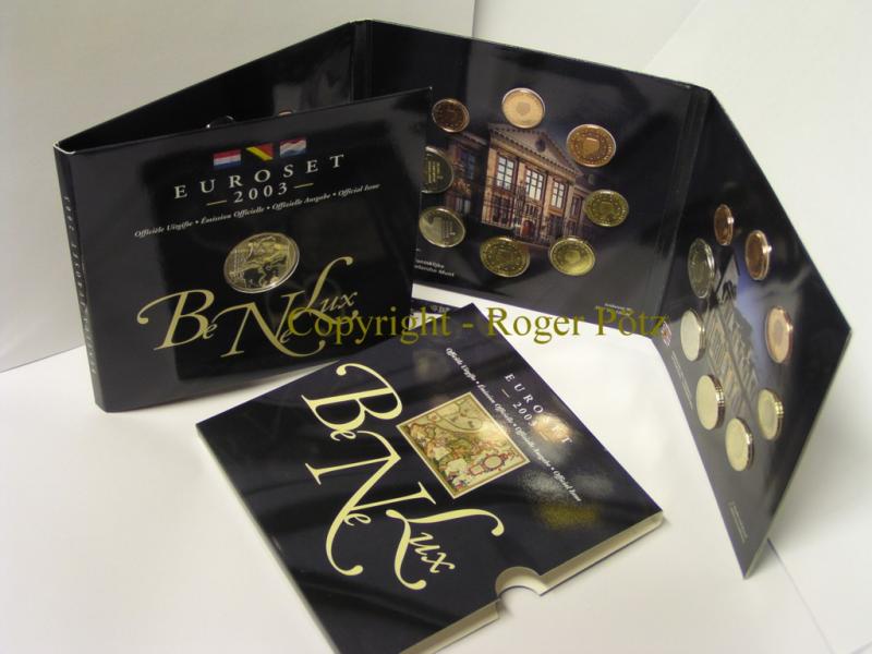 Foto Belgien,Luxemburg,Niederlande 3 x 3,88 Euro 2003