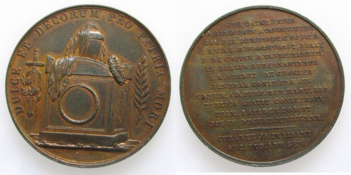 Foto Belgium Medal 1830