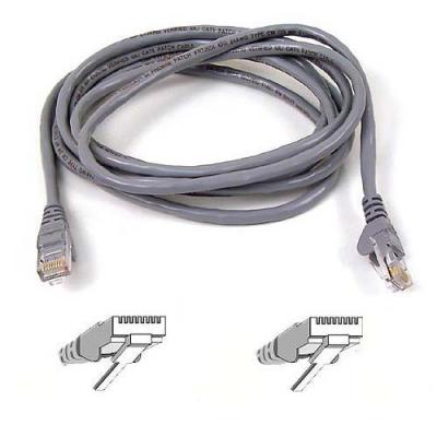 Foto Belkin Cat 6 Network Cable 05 M Utp Snagless Gris