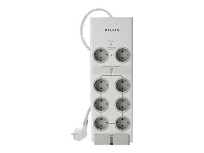 Foto belkin conserve energy saving 8-outlet surge protector with remote swi