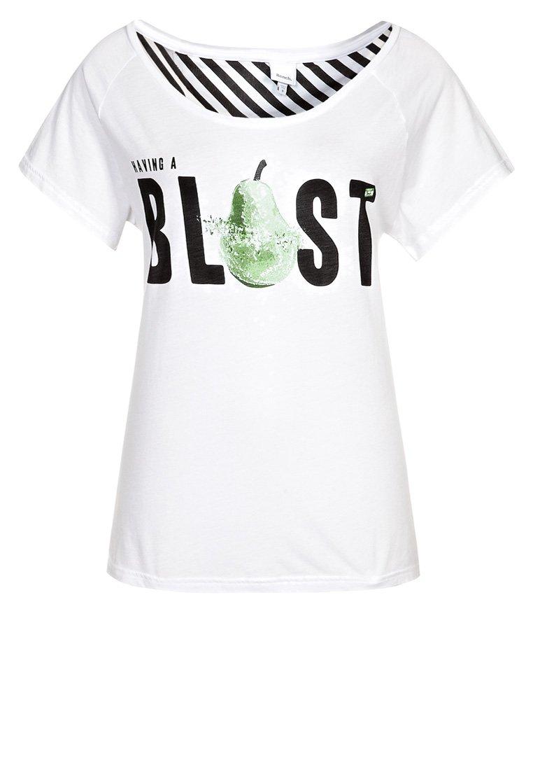 Foto Bench DARK AGAIN Camiseta print blanco