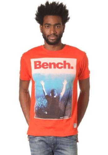 Foto Bench Great White S/S T-Shirt cherry tomato