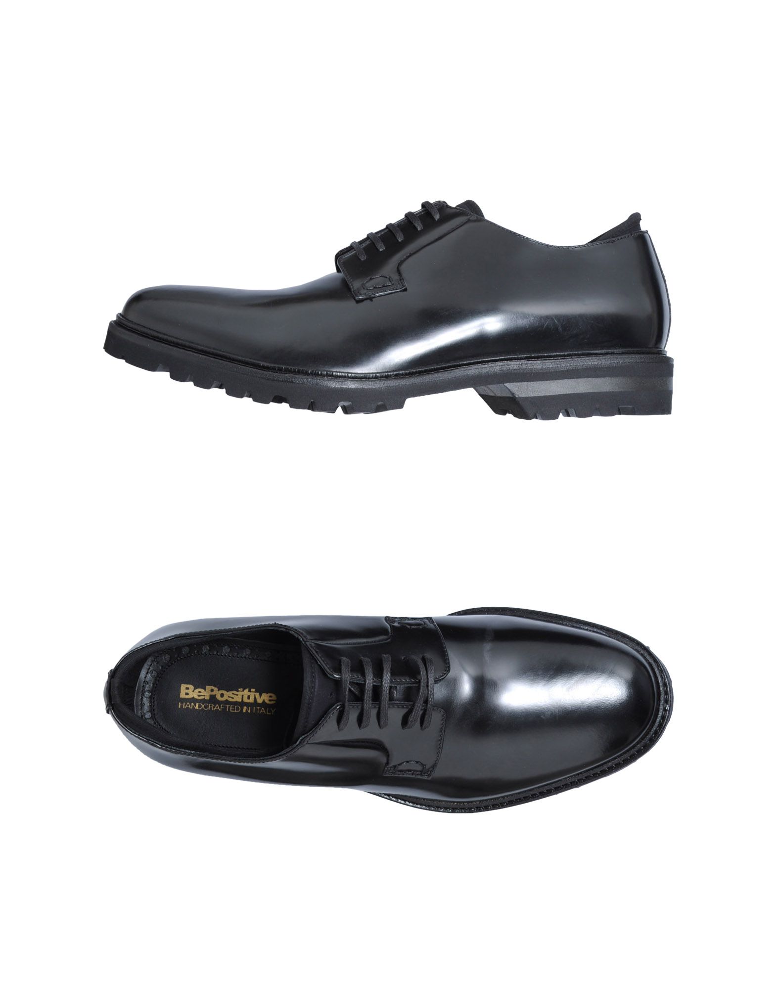 Foto Bepositive Zapatos De Cordones Hombre Negro